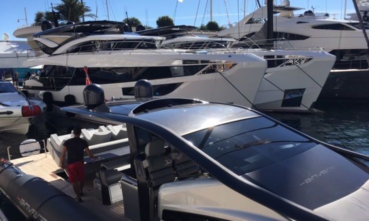 Superyachts at the Monaco Yacht Show 2019