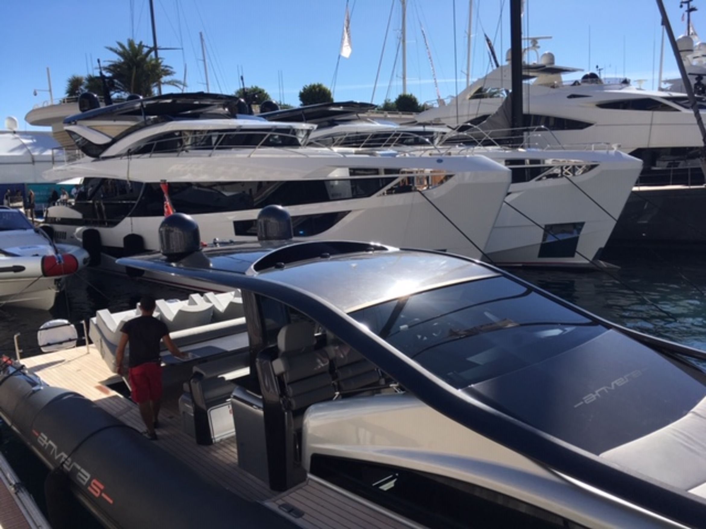 Superyachts at the Monaco Yacht Show 2019