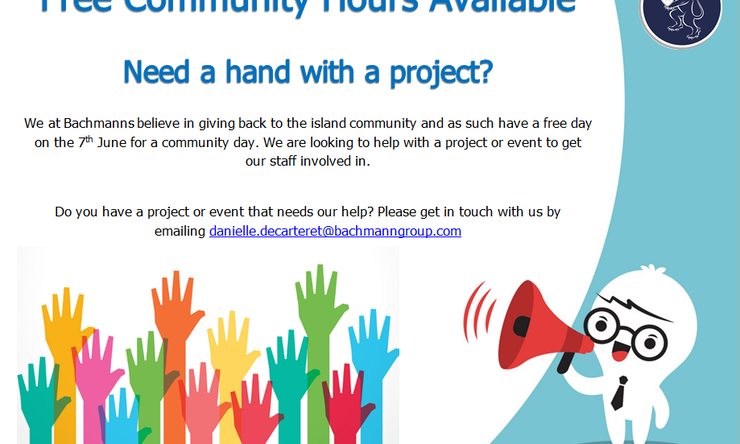 We are giving our staff for the day!