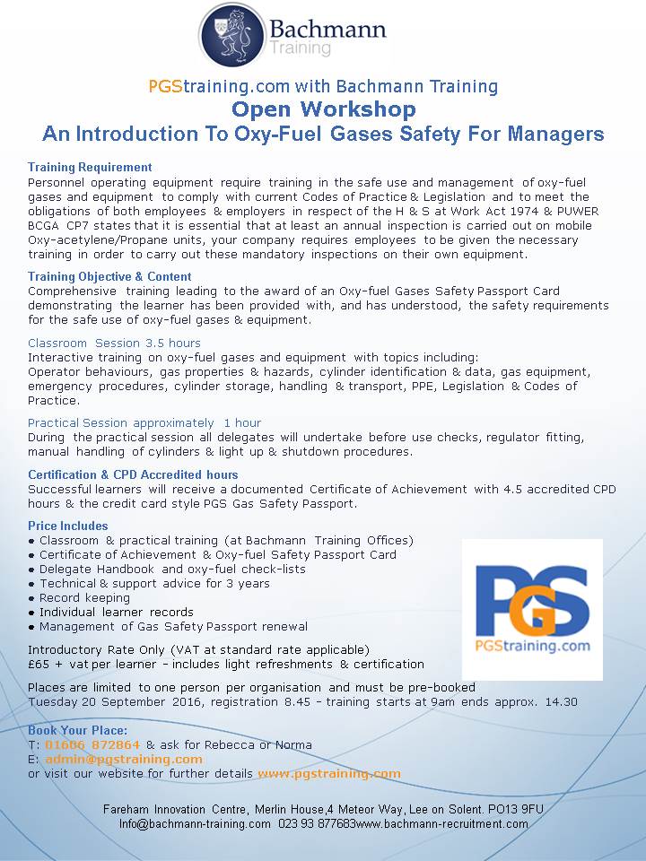 Intro to Oxy-fuel Gases Safety-Website Version