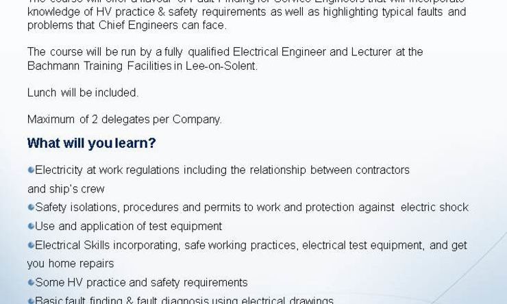 Free Course - Electrical Fault Finding for Engineering Managers